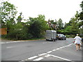 High Road at the junction of Elmore Road, Hooley