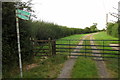 Bridleway towards Littlewood Farm