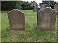 Grave stones in Freston churchyard