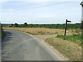 TL8040 : Footpath Sign And Country Side by Keith Evans
