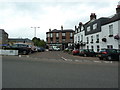 Square in the front of the Angus Hotel, Blairgowrie