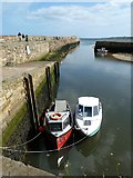 NO5116 : St Andrews - Harbour, pier and boats by Rob Farrow