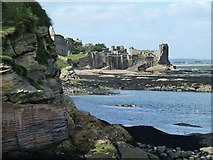NO5116 : St Andrews - Castle from Shorehead by Rob Farrow