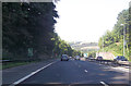 A470 approaching A468 junction