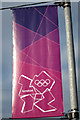 Olympic banner, Richmond Road