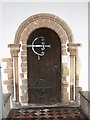 All Saints, Fornham All Saints - Porch door