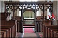 TL8871 : St Peter, Great Livermere - Screen by John Salmon