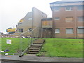 Demolition of flats in Oronsay Avenue Port Glasgow