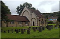 SK2477 : Grindleford, Church of St Helen by Andrew Hill