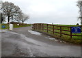 Entrance to Cilwrgi Farm Training Centre, Coed-y-paen 