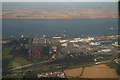 Immingham dock and ore terminal: aerial