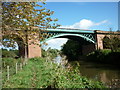 The former rail viaduct at Stamford Bridge