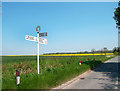 Oxfordshire Signpost at Netherton