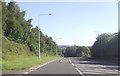 A470 approaching Industrial estate entrance