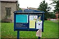 St Giles, Barlestone - Noticeboard