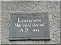 H8126 : Plaque, Lisnagrieve National School by Kenneth  Allen