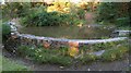 Pond behind dam in Kilvey Hill Community Woodland