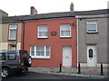 House with a plaque, High Street, Rhymney