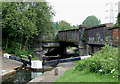 SP0987 : Garrison Top Lock and bridge near Bordesley, Birmingham by Roger  D Kidd