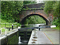 SP0987 : Lock, canal and railway bridge near Bordesley, Birmingham by Roger  D Kidd