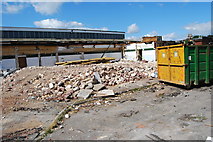 SU5902 : Demolition of Holbrook Recreation Centre (6) by Barry Shimmon