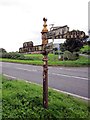 Fingerpost on the A534 (Wrexham Road)