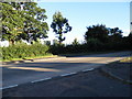 Green Street at the junction of Woodhall Lane