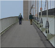 TA0223 : Walking the Humber Bridge by Mat Fascione