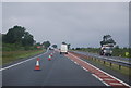 Approaching the end of the Temple Sowerby Bypass