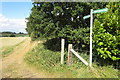 Greensand Ridge Walk at the top of Birchall