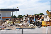 SU5902 : Demolition of Holbrook Recreation Centre (8) by Barry Shimmon