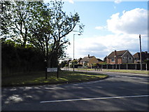 TL0801 : Hazelwood Lane at the junction of Gallows Hill Lane by David Howard