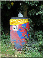 Dog litter bin in River Way