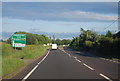 A5 approaching Shrawardine Turning