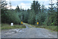 Forestry road in Strathlachlan Forest