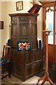TL7258 : St Mary, Lidgate - Pulpit by John Salmon