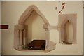 TL7258 : St Mary, Lidgate - Piscina by John Salmon