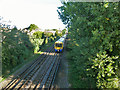 London Overground train heading towards Richmond