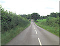 Un-named road southeast of Charlton Down Farm