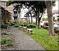 St Annes Library side garden