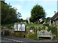 Seat outside Osmington Church