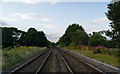 Railway track near Leebotwood