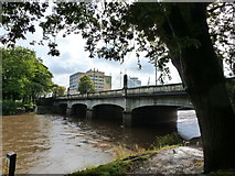 ST1776 : Bridge over the River Taff, Cardiff by Ruth Sharville