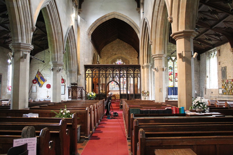 Interior, St Andrew's church, Folkingham © J.Hannan-Briggs :: Geograph ...