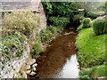 Pont-y-Weston Brook flows away from Church Road, Dorstone