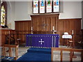 NY0301 : St Cuthberts Church, Seascale, Altar by Alexander P Kapp