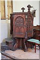 St Helen, Little Eversden - Pulpit