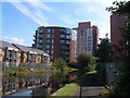 Canalside housing near Sport City