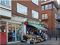 TQ3170 : Post Office and fruit and vegetable shop, Crown Point, Upper Norwood by Robin Drayton