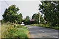 Approaching Great Bradley from the South on the B1061